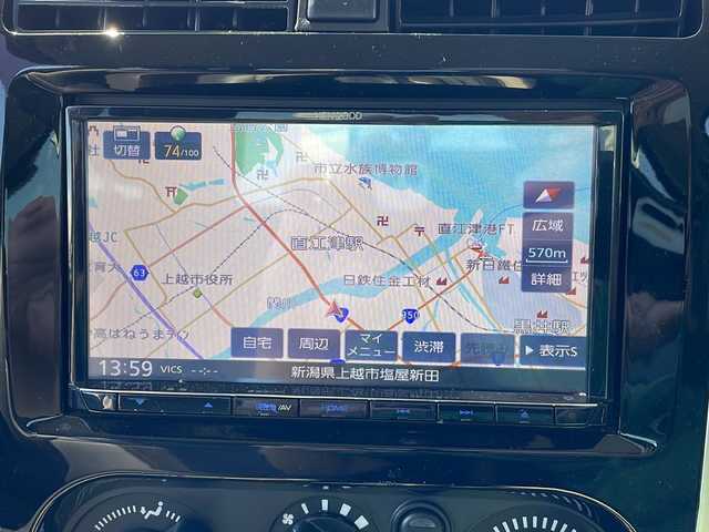 スズキ ジムニー シエラ ランドベンチャー 新潟県 2017(平29)年 9.9万km ブルーイッシュブラックパール3 4WD/純正メモリナビ(KXM-E502)/CD/DVD/BT/フルセグテレビ/半革シート/運転席シートヒーター /ミラーヒーター/リモコンキー /フォグランプ/社外15インチアルミホイール