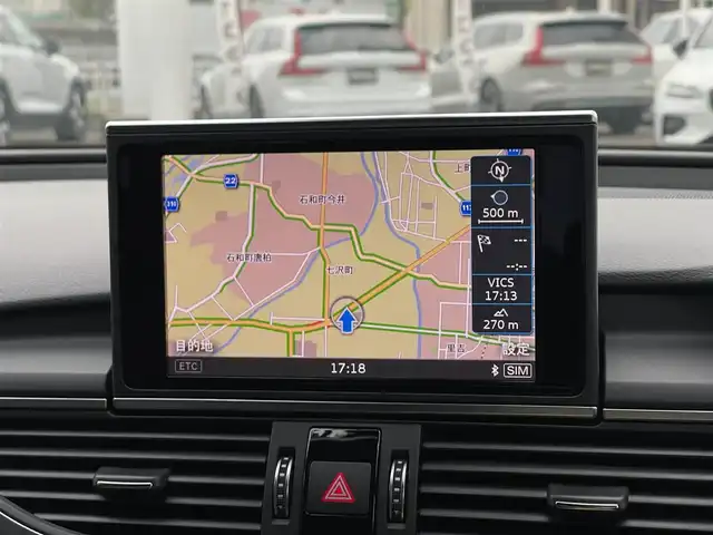 アウディ Ａ７ SB 2.0 TFSI クワトロ S LINE P 山梨県 2017(平29)年 2.6万km ミトスブラックメタリック SR /マトリクスLED /アシスタンス /黒革/BOSE/純正ＭＭＩナビ/バックカメラ/フルセグ/ＢＴ/ＣＤ/ＤＶＤ/ＡＵＸ/ＵＳＢ/ＡＣＣ/ＬＫＡ/ＢＳＡ/Ａハイビーム/Ｐシート/シートヒーター/保証書/コンフォート/純正ドラレコ/純正１９ＡＷ