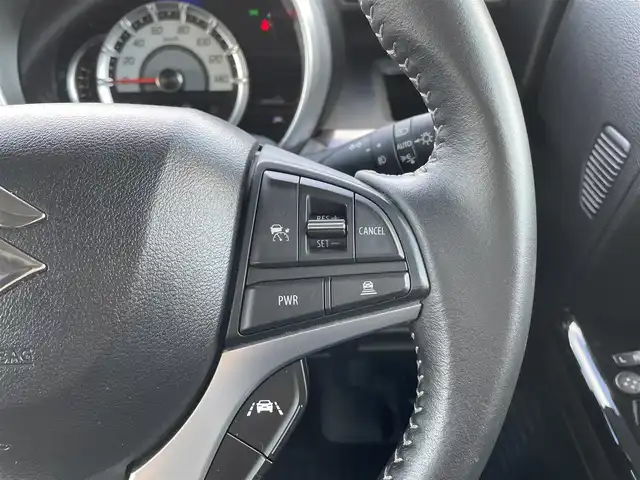 スズキ スペーシア カスタム HYBRID XS 栃木県 2023(令5)年 2.5万km ピュアホワイトP スズキセーフティサポート/社外メモリナビ/フルセグTV/DVD/Bluetooth/バックカメラ/ETC/両側パワースライドドア/コーナーセンサー/ハーフレザーシート/シートヒーター/ステアリングリモコン/レーダークルーズコントロール/ヘッドアップディスプレイ/アイドリングストップ/LEDヘッドライト/オートハイビーム/スマートキー/ロールサンシェード