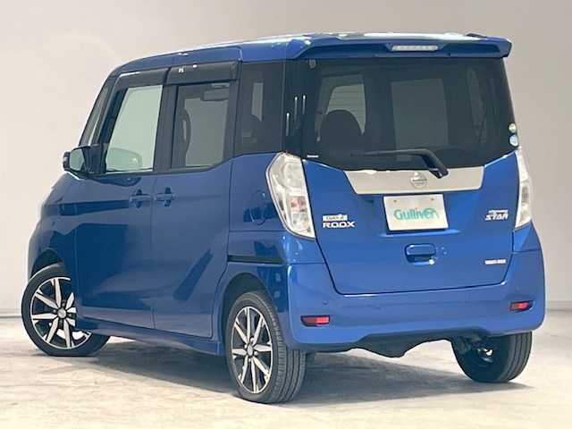 日産 デイズ ルークス HWS X Vセレクション 宮城県 2020(令2)年 7.8万km オーシャンブルーP 4WD/エマージェンシーブレーキ/レーンキープアシスト/オートマチックハイビーム/純正ナビ/・全方位カメラ/・Bluetooth/CD/・フルセグTV/前後コーナーセンサー/両側パワースライド/ETC/プッシュスタート/エンジンスターター/スマートキー/アイドリングストップ/チップアップシート/ベンチシート/シートヒーター（運転席）/LEDヘッドライト/オートライト/フォグランプ/純正アルミホイール/純正フロアマット