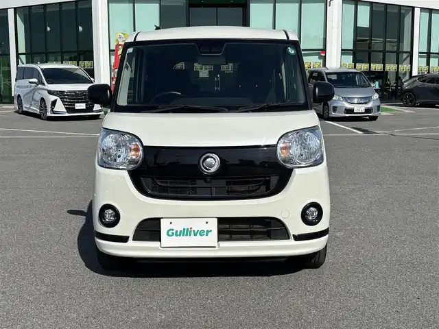 ダイハツ ムーヴ キャンバス X ブラックアクセント リミテッド SAⅢ 奈良県 2019(令1)年 3.5万km パールホワイトⅢ 純正8インチナビ [NSZN-X70D]/アラウンドビューカメラ /フルセグTV /両側パワースライドドア /LEDヘッドライト /衝突被害軽減システム /オートマチックハイビーム /オートライト /電動格納ミラー /純正フロアマット