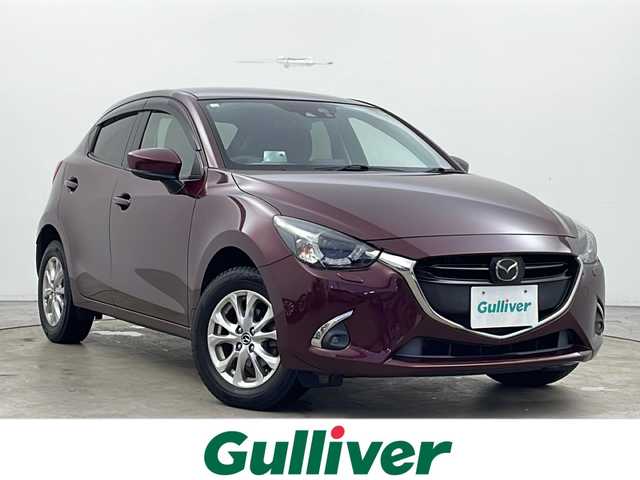 マツダ デミオ XD ツーリング 秋田県 2016(平28)年 13.6万km ディープクリムゾンマイカ 4WD/純正ナビ　/フルセグTV/AM/FM/CD/DVD/Bluetooth/衝突被害軽減ブレーキ　/レーダークルーズコントロール　/ヘッドアップディスプレイ　/レーンキープアシスト　/クリアランスソナー　/横滑り防止装置/アイドリングストップ/パドルシフト/前席シートヒーター　/純正ETC　/HIDヘッドライト/スマートキー/スペアキー