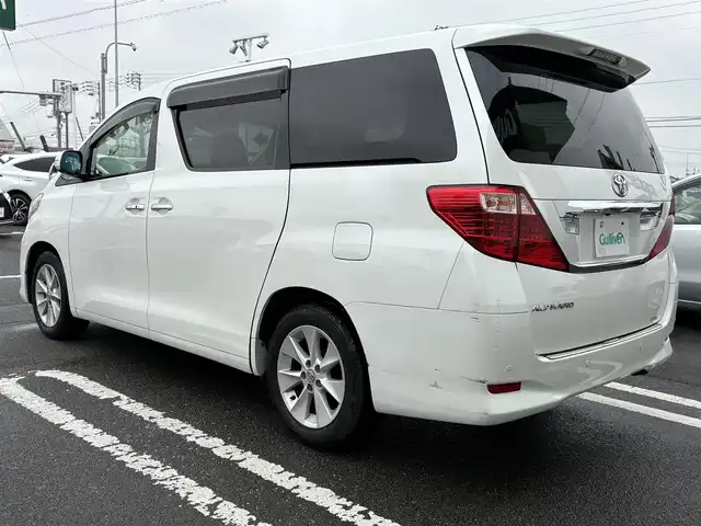 トヨタ アルファード 240G 徳島県 2010(平22)年 15.5万km ホワイトパールクリスタルシャイン