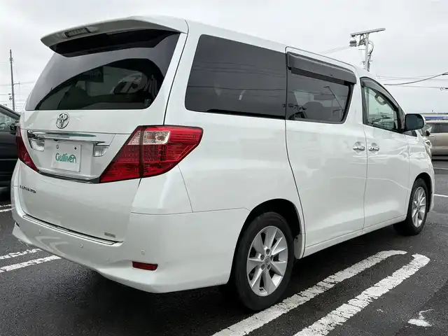 トヨタ アルファード 240G 徳島県 2010(平22)年 15.5万km ホワイトパールクリスタルシャイン