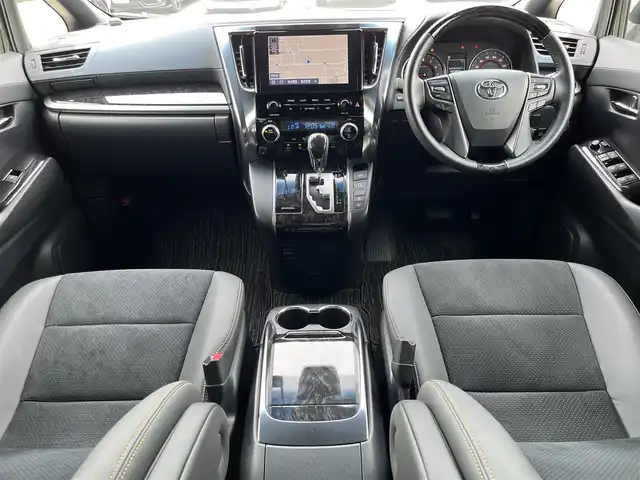 トヨタ アルファード S タイプゴールド 奈良県 2021(令3)年 0.8万km ブラック 電動パーキングブレーキ　/ブレーキホールド　/デジタルインナーミラー　/前後ドライブレコーダー　/純正フルセグナビ　/レーダークルーズコントロール　/ＥＴＣ２．０　/オットマン　/モデリスタエアロ（フロント）