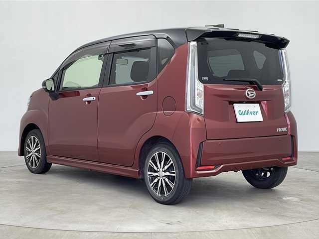 ダイハツ ムーヴ カスタム X VS SAⅢ 鹿児島県 2022(令4)年 6.4万km ブラックマイカメタリック/ファイアークォーツレッドメタリック 2トーン 純正ナビ/（CD/DVD/BT/フルセグ）/スマートアシスト/全方位カメラ/オートライト/オートマチックハイビーム/ステアリングリモコン/アイドリングストップ/LEDヘッドライト/シートヒーター（運転席）/ETC/純正ドライブレコーダー/純正フロアマット