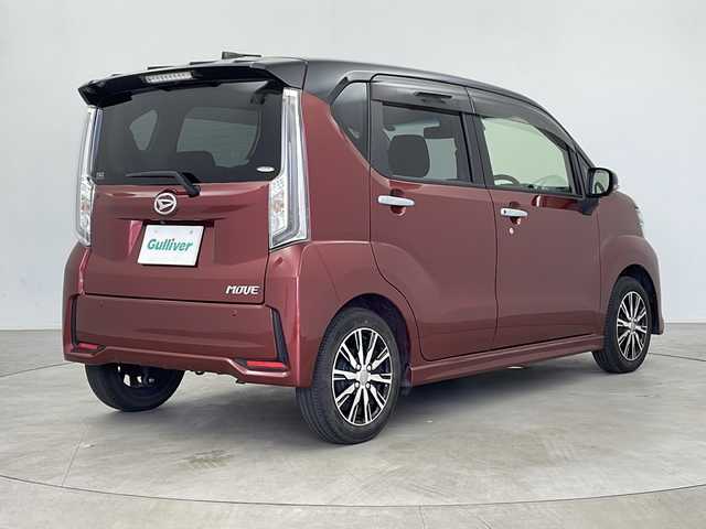 ダイハツ ムーヴ カスタム X VS SAⅢ 鹿児島県 2022(令4)年 6.4万km ブラックマイカメタリック/ファイアークォーツレッドメタリック 2トーン 純正ナビ/（CD/DVD/BT/フルセグ）/スマートアシスト/全方位カメラ/オートライト/オートマチックハイビーム/ステアリングリモコン/アイドリングストップ/LEDヘッドライト/シートヒーター（運転席）/ETC/純正ドライブレコーダー/純正フロアマット