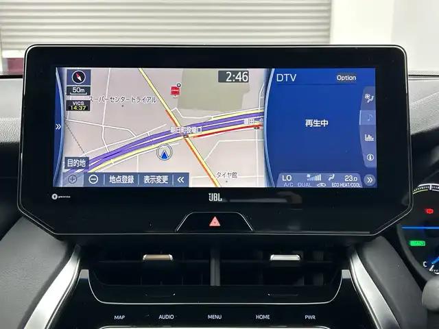 トヨタ ハリアー ハイブリッド Z 三重県 2021(令3)年 5.2万km ブラック /純正ディスプレイオーディオ//AM/FM/フルセグ/USB/Bluetooth//パノラミックビューモニター//運転席パワーシート//ハーフレザーシート//LEDヘッドライト//JBLプレミアムサウンド//レーダークルーズコントロール//ガラスルーフ//純正19インチAW