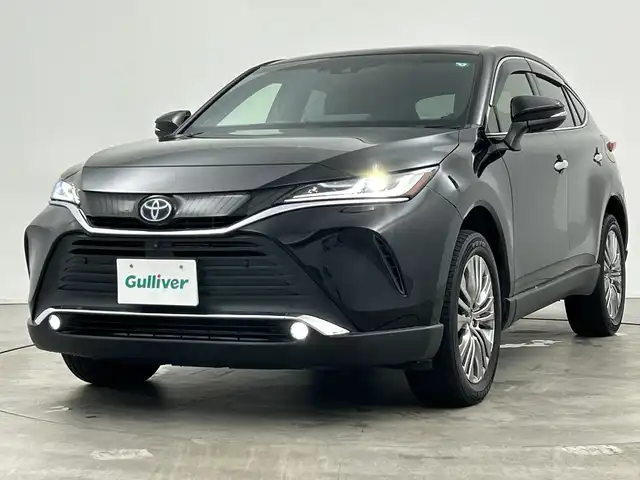 トヨタ ハリアー ハイブリッド Z 三重県 2021(令3)年 5.2万km ブラック /純正ディスプレイオーディオ//AM/FM/フルセグ/USB/Bluetooth//パノラミックビューモニター//運転席パワーシート//ハーフレザーシート//LEDヘッドライト//JBLプレミアムサウンド//レーダークルーズコントロール//ガラスルーフ//純正19インチAW