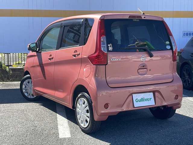 日産 デイズ X 山口県 2019(平31)年 7.8万km ブロッサムピンク 登録時走行距離/　【77796km】/ワンオーナー/保証書/取扱説明書/純正ナビ/CD/DVD/フルセグTV/Bluetooth/アラウンドビューモニター/アイドリングストップ/ETC/AAC/電格ミラー/ドアバイザー/純正フロアマット