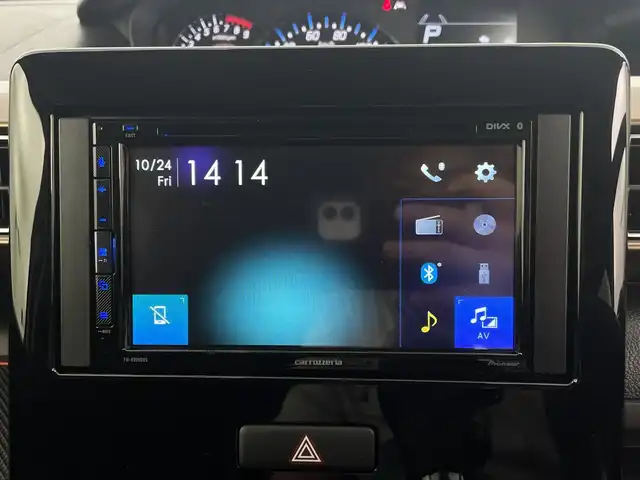 スズキ ワゴンＲ カスタムＺ HYBRID ZX 新潟県 2024(令6)年 0.8万km ピュアホワイトP 4WD/ディスプレイオーディオ/(FH-B500DVS)/バックカメラ/レーダークルーズコントロール/LEDオートライト/シートヒーター/純正15インチアルミホイール/USBポート/スマートキー/ETC