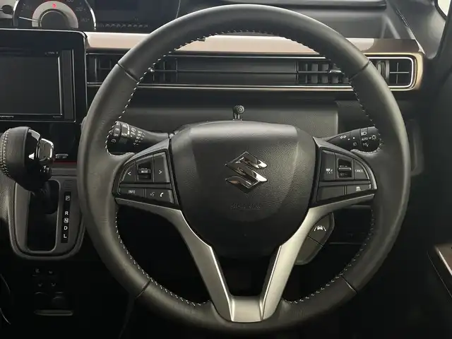 スズキ ワゴンＲ カスタムＺ HYBRID ZX 新潟県 2024(令6)年 0.8万km ピュアホワイトP 4WD/ディスプレイオーディオ/(FH-B500DVS)/バックカメラ/レーダークルーズコントロール/LEDオートライト/シートヒーター/純正15インチアルミホイール/USBポート/スマートキー/ETC