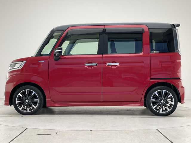 スズキ スペーシア カスタム HYBRID XS ターボ 愛知県 2018(平30)年 4.4万km フェニックスレッドパール/ブルーイッシュブラックパール 純正9型ナビ/全方位カメラ/両側パワースライドドア/クルーズコントロール/シートヒーター/バックカメラ/コーナーセンサー/純正アルミホイール/LEDヘッドライト/パドルシフト/オートマチックハイビーム/ETC/衝突軽減システム/フルセグ/CD DVD/Bluetooth/ステアリングスイッチ/スマートキー/プッシュスタート