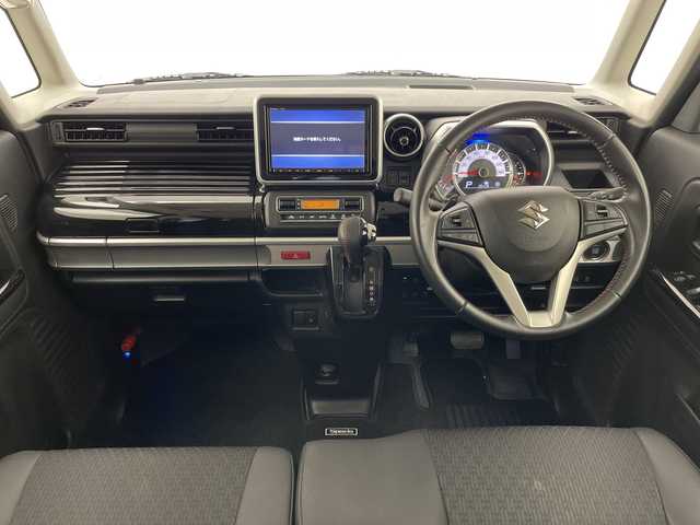 スズキ スペーシア カスタム HYBRID XS ターボ 愛知県 2018(平30)年 4.4万km フェニックスレッドパール/ブルーイッシュブラックパール 純正9型ナビ/全方位カメラ/両側パワースライドドア/クルーズコントロール/シートヒーター/バックカメラ/コーナーセンサー/純正アルミホイール/LEDヘッドライト/パドルシフト/オートマチックハイビーム/ETC/衝突軽減システム/フルセグ/CD DVD/Bluetooth/ステアリングスイッチ/スマートキー/プッシュスタート