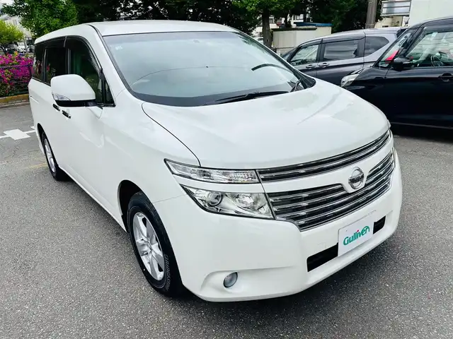 日産 エルグランド 250XG 神奈川県 2010(平22)年 3.3万km パール ワンオーナー/HDDナビ/フルセグテレビ/バックカメラ/ドアバイザー/片側パワースライドドア/ETC