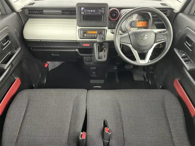 スズキ スペーシア HYBRID G 福島県 2020(令2)年 4.2万km ピュアホワイトP 純正オーディオ/型式：U330BTH/【AM/FM/CD/USB/Bluetooth】/・ETC/・100vコンセント/衝突軽減ブレーキ/車線逸脱警報装置/オートマチックハイビーム/ターボ/両側スライドドア/オートライト/・ハロゲンヘッドライト/盗難防止装置/アイドリングストップ/横滑り防止装置/ABS/純正フロアマット/プッシュスタート/・スマートキー/・スペアキー