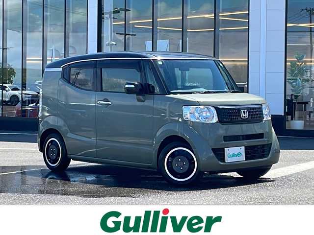 ホンダ Ｎ ＢＯＸ スラッシュ G Lパッケージ 新潟県 2017(平29)年 5.8万km アッシュグリーンメタリック 純正オーディオ/（FM/AM/CD/AUD）/スペアキー/プッシュスタート/電動パーキング/ビルトインETC/ステアリングスイッチ/USB給電/シガーソケット/チップアップシート/フロアマット/HIDヘッドライト/電格ミラー/ウインカーミラー/Moduloホイール