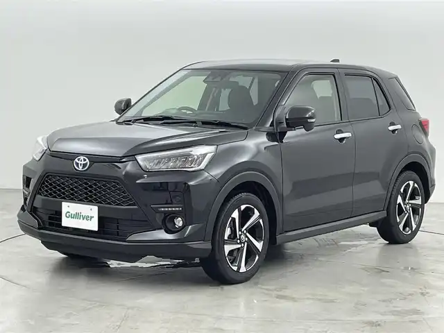 トヨタ ライズ Z 福岡県 2025(令7)年 0.1千km ブラックマイカメタリック 登録済未使用車　/純正ディスプレイオーディオ　/バックカメラ　/レーダークルーズコントロール　/コーナーセンサー　/衝突軽減ブレーキ　/レーンキープ　/先行車発進お知らせ　/シートヒーター　/純正１７インチＡＷ　/ＬＥＤヘッドライト