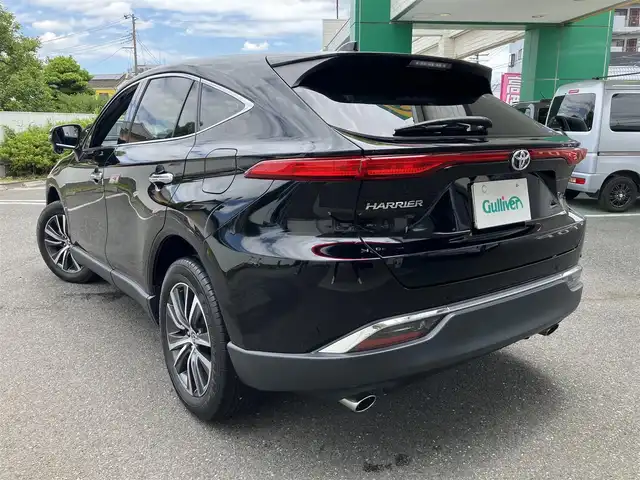 トヨタ ハリアー G 埼玉県 2021(令3)年 1.4万km ブラック ワンオーナー/純正メモリナビ/(Bluetooth/FM/AM/USB)/バックモニター/デジタルインナーミラー/純正ドライブレコーダー/パワーバックドア/レーダークルーズコントロール/レーンキープアシスト/前後コーナーセンサー/オートホールド付電子パーキング/衝突被害軽減システム/LEDオートライト/ハーフレザーシート/運転席パワーシート/純正18インチアルミホイール/ステアリングリモコン/革巻きステアリング/スマートキー（スペアキーあり）/ビルトインETC2.0/電動格納ミラー/プッシュスタート