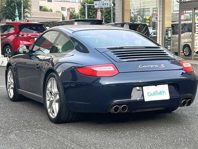 ポルシェ ９１１ カレラS 埼玉県 2011(平23)年 9万km 紺 サンルーフ/黒レザーシート/パワーシート/シートヒーター/HDDナビ/　・CD/DVD/BT/フルセグTV/バックカメラ/純正１９インチAW/パドルシフト/HID/ETC/前後ドライブレコーダー/革巻きステアリング/純正フロアマット/保証書/取扱説明書/ナビ取扱説明書