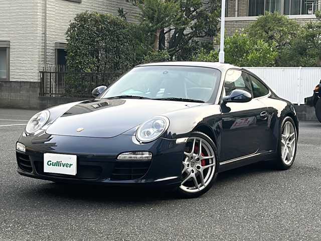 ポルシェ ９１１ カレラS 埼玉県 2011(平23)年 9万km 紺 サンルーフ/黒レザーシート/パワーシート/シートヒーター/HDDナビ/　・CD/DVD/BT/フルセグTV/バックカメラ/純正１９インチAW/パドルシフト/HID/ETC/前後ドライブレコーダー/革巻きステアリング/純正フロアマット/保証書/取扱説明書/ナビ取扱説明書