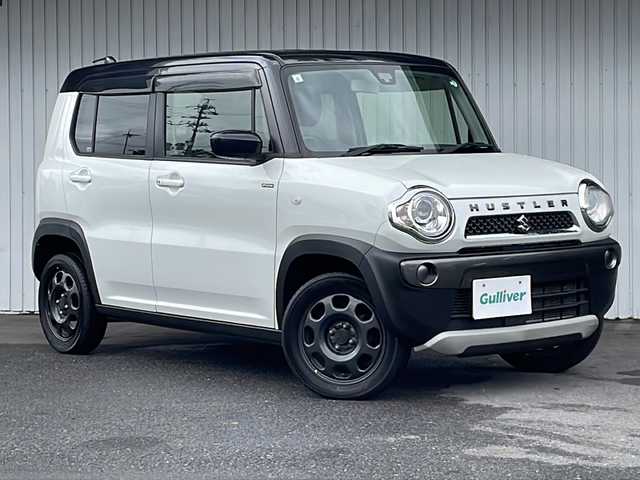 スズキ ハスラー F リミテッド 長野県 2017(平29)年 8.4万km ピュアホワイトパール/ブラック2トーン ４WD/ワンオーナー/社外メモリナビ（NXR16）/・CD/Bluetooth/バックカメラ/ヒートシーター/純正15インチAW/社外15インチAW付き冬タイヤ積込/プッシュスタート/スマートキー/スペアキー/取扱説明書/保証書