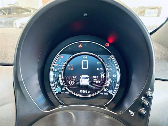 フィアット ５００ スポーツ 大阪府 2022(令4)年 1.6万km 青 150台限定車/ガラスルーフ/ハーフレザー/純正ディスプレイオーディオ/applecarplay/クリアランスソナー/純正16インチAW/HIDヘッドライト/ETC/ドラレコ/USB/Bluetooth/革巻スポーツステアリング/クルコン