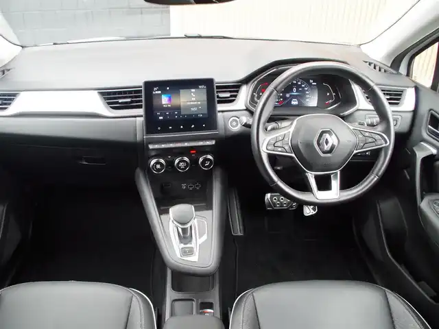 ルノー ルノー キャプチャー インテンス テックパック 埼玉県 2021(令3)年 3.4万km パール ブラックレザーシート/アダプティブクルーズコントロール/CarPlay/パークセンサー/ブラインドスポットモニター/全周囲カメラ/ETC/シートヒーター/ステアリングヒーター/RAYSアルミホイール/Bluetooth
