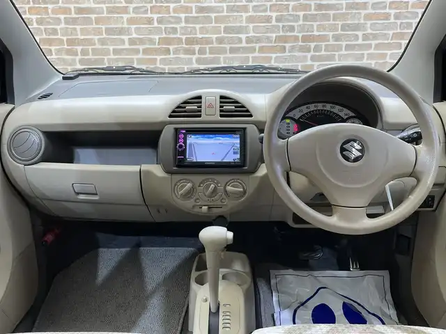 スズキ アルト F 岩手県 2012(平24)年 8.2万km エアブルーメタリック KENWOODナビ/ワンセグTV/CD・DVD・AUX・USB・RCA入力/ヘッドライトレベライザー/純正フロアマット/１３インチスチールホイール/純正ホイールキャップ/パワーステアリング/パワーウインドウ/エアコンディショナー