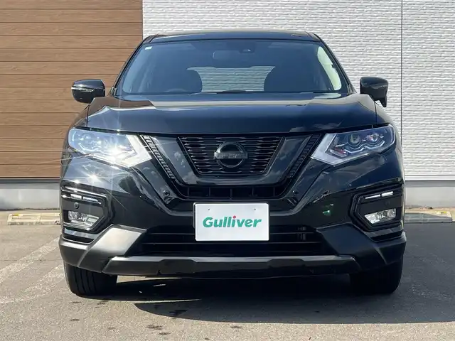 日産 エクストレイル 20X エクストリーマーX 秋田県 2018(平30)年 11.8万km ダイヤモンドブラック ４WD/インテリジェントエマージェンシーブレーキ/LEDヘッドライト/純正メモリナビ（DVD/CD/BT)/フルセグ/バックカメラ/日産純正１８インチアルミ（夏タイヤ装着）/スマートキー/純正エンジンスターター/アイドリングストップ/プッシュスタート/コーナーセンサー/ダウンヒルアシストコントロール/ステアリングスイッチ/電動リアゲート/ビルトインETC/センターデフロック/純正フロアマット/純正ドアバイザー/オートライト/オートエアコン/パワーステアリング/パワーウィンドウ/横滑り防止/盗難防止装置/寒冷地仕様/電動格納ウィンカーミラー/保証書/取扱説明書/記録簿/スペアキー×１