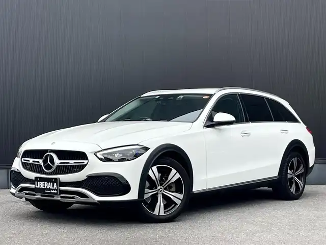 メルセデス・ベンツ Ｃ２２０ｄ 4マチック オールテレイン 栃木県 2023(令5)年 3.4万km ポーラホワイト レーダーセーフティパッケージ /アンビエントライト/ドライブレコーダー /全周囲カメラ /パワーバックドア /ETC  /ヘッドアップディスプレイ /パドルシフト /デジタルライト /スマートキー2個 /保証書 /取扱説明書