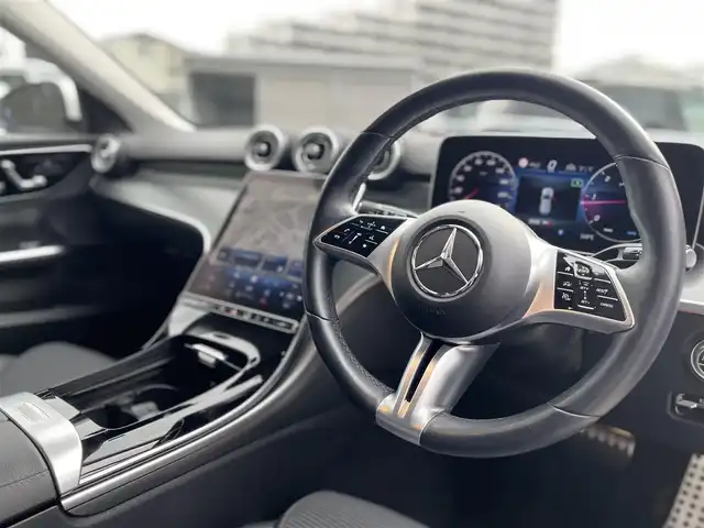 メルセデス・ベンツ Ｃ２２０ｄ 4マチック オールテレイン 栃木県 2023(令5)年 3.4万km ポーラホワイト レーダーセーフティパッケージ /アンビエントライト/ドライブレコーダー /全周囲カメラ /パワーバックドア /ETC  /ヘッドアップディスプレイ /パドルシフト /デジタルライト /スマートキー2個 /保証書 /取扱説明書