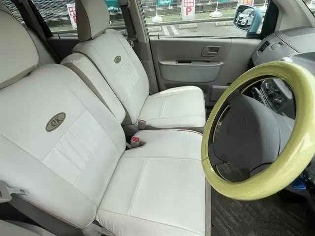三菱 ｅＫワゴン ブルースタイルエディション 熊本県 2003(平15)年 12.5万km ミディアムブルー 純正カーオーディオ/【CD/MD/FM/AM】/純正フロアマット/革調シートカバー/リモコンキー/ベンチシート/パワーウィンドウ/パワーステアリング/ダブルエアバッグ/ABS/AC/取扱説明書/保証書