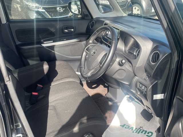 日産 デイズ ルークス ハイウェイスターX Gパッケージ 兵庫県 2016(平28)年 4.2万km ブラック ニッサン純正7インチ（MM316D-W）/・全方位カメラ/・フルセグＴＶ/DVD/・CD/BT/AM/FM/両側パワースライドドア/ＥＴＣ　/前方ドライブレコーダー　/エマージェンシーブレーキ　/横滑り防止装置　/アイドリングストップ　/純正１５インチＡＷ　/プッシュスタート/スマートキー/スペアキー1本