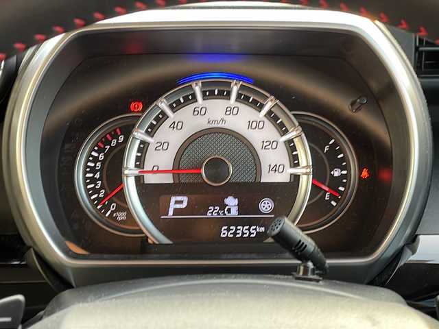 スズキ スペーシア カスタム HYBRID XS ターボ 岐阜県 2019(平31)年 6.3万km ピュアホワイトP 純正ナビ　/ビルトインＥＴＣ　/ドライブレコーダー　/両側パワースライド　/盗難防止装置　/横滑り防止装置　/アイドリングストップ　/コーナーセンサー　/ＬＥＤヘッドライト　/オートライト　/ハーフレザーシート/スマートキー/スペアキー/プッシュスタート/パドルシフト/純正15インチアルミホイール/純正フロアマット