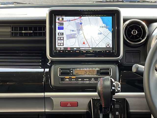 スズキ スペーシア カスタム HYBRID XS ターボ 岐阜県 2019(平31)年 6.3万km ピュアホワイトP 純正ナビ　/ビルトインＥＴＣ　/ドライブレコーダー　/両側パワースライド　/盗難防止装置　/横滑り防止装置　/アイドリングストップ　/コーナーセンサー　/ＬＥＤヘッドライト　/オートライト　/ハーフレザーシート/スマートキー/スペアキー/プッシュスタート/パドルシフト/純正15インチアルミホイール/純正フロアマット