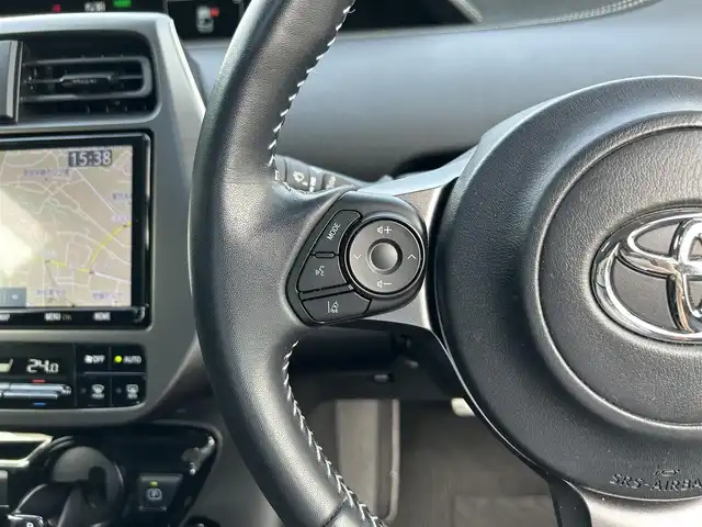 トヨタ プリウス ＰＨＶ S GRスポーツ 東京都 2019(令1)年 0.9万km ホワイトパールクリスタルシャイン 純正9インチナビ/フルセグTV/Bluetoothオーディオ/DVD再生/バックカメラ/前後ドライブレコーダー/LEDヘッドランプ/トヨタセーフティセンス/・プリクラッシュセーフティ/・レーントレーシングアシスト/・アダプティブハイビームシステム/・オートマチックハイビーム/・レーダークルーズコントロール/・ロードサインアシスト/AC100V1500W/スマートキー×2