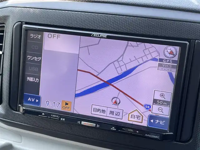 ダイハツ ミラ イース X SAⅢ 愛媛県 2018(平30)年 4.9万km ブラックマイカメタリック 社外ナビ/・ワンセグ/・ラジオ/・CD/・USB/バックカメラ/ETC/前方ドライブレコーダー/スペアキー/コーナーセンサー/電動格納ミラー/オートハイビーム/ヘッドライトレベライザー/IDOFIX