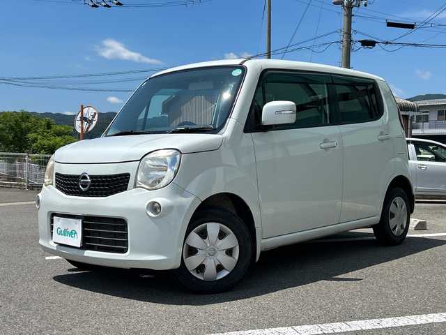 日産 モコ X 和歌山県 2011(平23)年 4.8万km スノーパールホワイト プッシュスタート/スマートキー/（CD/USB)/電格ミラー/オートエアコン/パワーステアリング/パワーウィンドウ