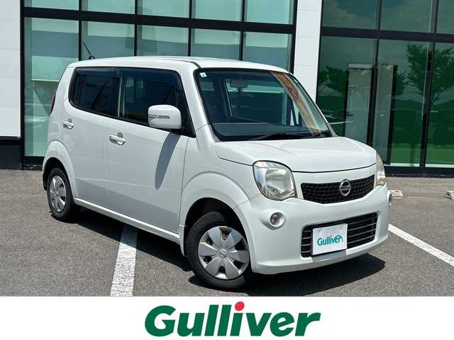 日産 モコ X 和歌山県 2011(平23)年 4.8万km スノーパールホワイト プッシュスタート/スマートキー/（CD/USB)/電格ミラー/オートエアコン/パワーステアリング/パワーウィンドウ