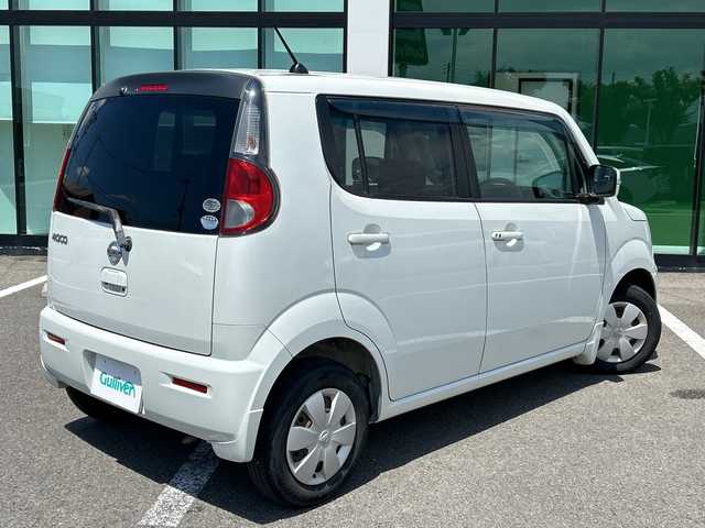 日産 モコ X 和歌山県 2011(平23)年 4.8万km スノーパールホワイト プッシュスタート/スマートキー/（CD/USB)/電格ミラー/オートエアコン/パワーステアリング/パワーウィンドウ