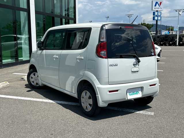日産 モコ X 和歌山県 2011(平23)年 4.8万km スノーパールホワイト プッシュスタート/スマートキー/（CD/USB)/電格ミラー/オートエアコン/パワーステアリング/パワーウィンドウ