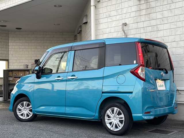 トヨタ ルーミー X 神奈川県 2022(令4)年 1.3万km ターコイズブルーマイカメタリック ワンオーナー/純正ディーラーナビ(CD/SD/AUX/BT/フルセグTV)/バックカメラ/衝突被害軽減ブレーキ/横滑り防止装置/アイドリングストップ/片側パワースライドドア/ETC/純正フロアマット/ドアバイザー/ISOFIX/スペアキー×1/保証書/取扱説明書