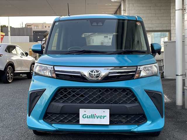 トヨタ ルーミー X 神奈川県 2022(令4)年 1.3万km ターコイズブルーマイカメタリック ワンオーナー/純正ディーラーナビ(CD/SD/AUX/BT/フルセグTV)/バックカメラ/衝突被害軽減ブレーキ/横滑り防止装置/アイドリングストップ/片側パワースライドドア/ETC/純正フロアマット/ドアバイザー/ISOFIX/スペアキー×1/保証書/取扱説明書