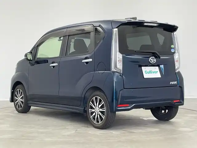 ダイハツ ムーヴ カスタム X LTD SAⅢ 新潟県 2018(平30)年 2.4万km レーザーブルークリスタルシャイン 純正メモリナビ/バックカメラ/フルセグTV/プッシュスタート/コーナーセンサー/スマートアシストIII/　・衝突回避支援ブレーキ機能/　・衝突警報機能（対車両・対歩行者）/　・車線逸脱警報機能/　・誤発進抑制制御機能/　・先行車発進お知らせ機能/　・オートハイビーム/オートライト/LEDヘッドライト/シートヒーター/アイドリングストップ/純正フロアマット/プッシュスタート