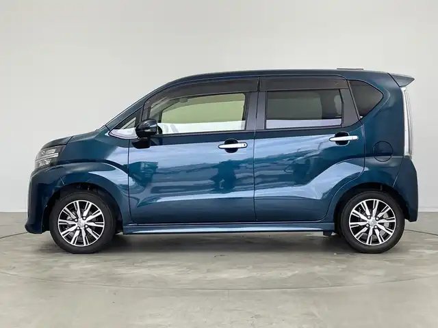 ダイハツ ムーヴ カスタム X LTD SAⅢ 新潟県 2018(平30)年 2.4万km レーザーブルークリスタルシャイン 純正メモリナビ/バックカメラ/フルセグTV/プッシュスタート/コーナーセンサー/スマートアシストIII/　・衝突回避支援ブレーキ機能/　・衝突警報機能（対車両・対歩行者）/　・車線逸脱警報機能/　・誤発進抑制制御機能/　・先行車発進お知らせ機能/　・オートハイビーム/オートライト/LEDヘッドライト/シートヒーター/アイドリングストップ/純正フロアマット/プッシュスタート