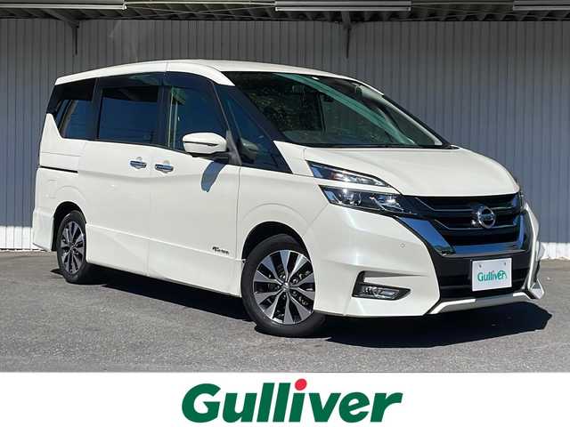 日産 セレナ ハイウェイスター V 長野県 2017(平29)年 7万km ブリリアントホワイトパール エマージェンシーブレーキ/純正メモリナビフルセグTV/両側パワースライドドア/ETC/ドライブレコーダー/純正16インチアルミ/クルーズコントロール/インテリジェントキー/ワンオーナー /保証書・取説/スペアキー
