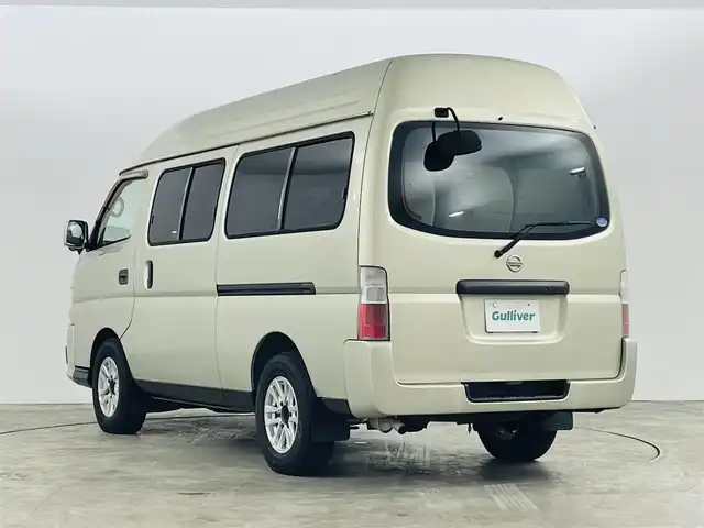 日産 キャラバン コーチ GX 福島県 2008(平20)年 7.5万km ウォームシルバー 純正オーディオ/・型番：PY40D/・CD/AM/FM/片側スライドドア/リモコンキー/電動格納ミラー/ハロゲンヘッドライト/・フォグランプ/・ヘッドライトレベライザー/純正ドアバイザー/純正フロアマット/冬タイヤ積込み