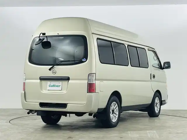 日産 キャラバン コーチ GX 福島県 2008(平20)年 7.5万km ウォームシルバー 純正オーディオ/・型番：PY40D/・CD/AM/FM/片側スライドドア/リモコンキー/電動格納ミラー/ハロゲンヘッドライト/・フォグランプ/・ヘッドライトレベライザー/純正ドアバイザー/純正フロアマット/冬タイヤ積込み