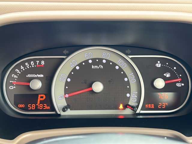 ダイハツ ミラ ココア プラスX 石川県 2014(平26)年 5.9万km プラムブラウンクリスタルマイカ ナビ/フルセグテレビ/DVD再生/ドアバイザー/スマートキー/純正フロアマット/純正14インチアルミホイール/ルーフレール/LEDヘッドライト